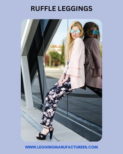 ruffle leggings