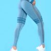 Wholesale High Waisted Compression Gym Leggings With Mesh - Category Fitness Manufacturers