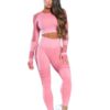 Custom High Waisted Compression Gym Leggings With Mesh - Category Fitness