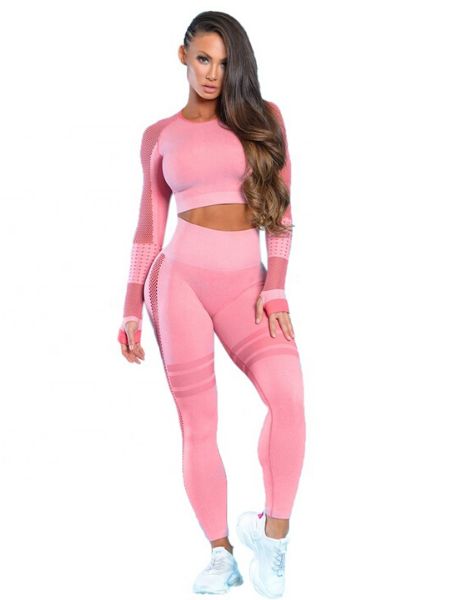 Custom High Waisted Compression Gym Leggings With Mesh - Category Fitness