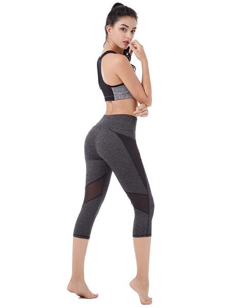 wholesale bulk grey capri with pocket