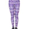 wholesale purple printed leggings manufacturers
