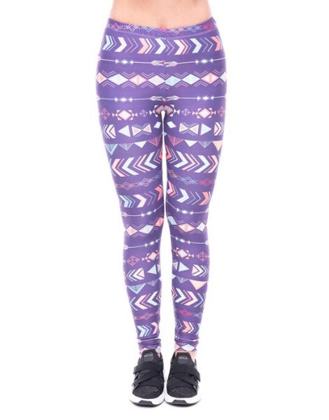 wholesale purple printed leggings manufacturers