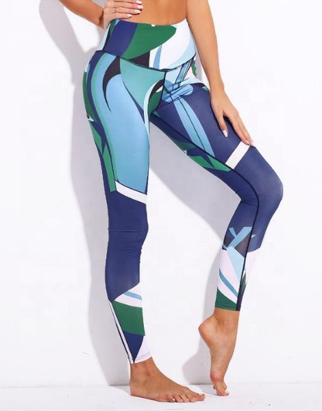 wholesale 3D print high waisted leggings manufacturers