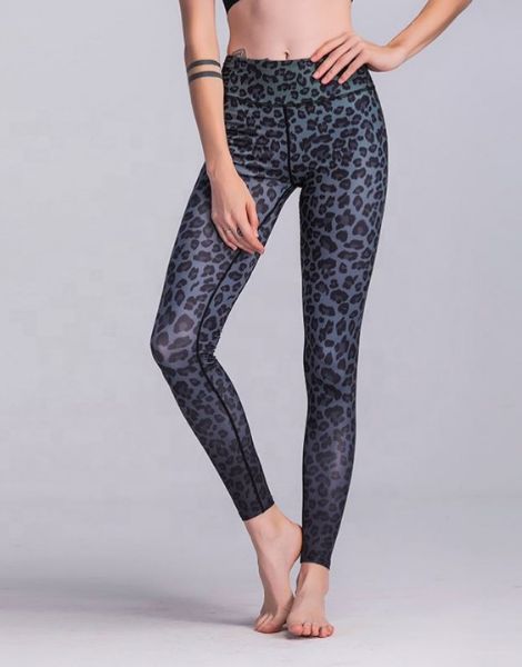 custom leopard sports leggings manufacturers
