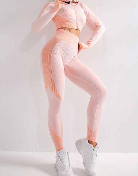 wholesale high elasticity seamless yoga suit manufacturers