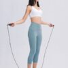 custom womens workout capri leggings with pocket