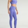 custom long sleeve women seamless gym leggings