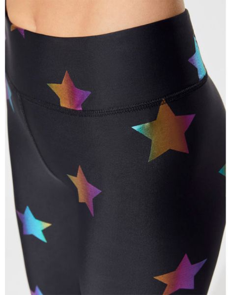 wholesale bulk polyester star flag printed leggings