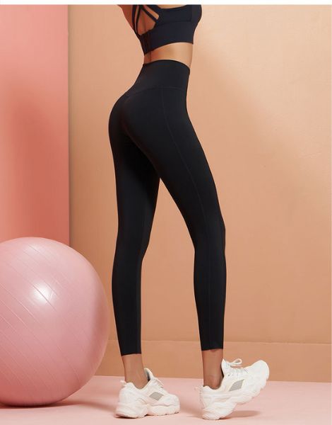 wholesale high waisted ankle length workout leggings for women