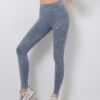 custom high waisted hip running seamless leggings for women manufacturers