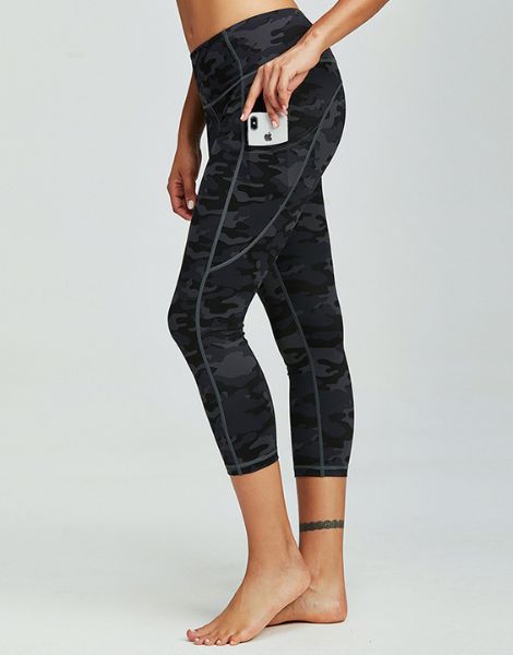 Personalized Wholesale Brethable Polyester Womens Capri Leggings With  Pocket Manufacturers In USA, AUS, CA And UAE