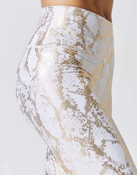 wholesale high waisted snake printed leggings for women