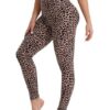 custom high waisted spandex leopard printed leggings manufacturers