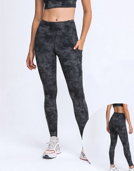 bulk quick dry spandex women fitness leggings with phone pocket