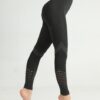 custom high waisted breathable nylon seamless leggings