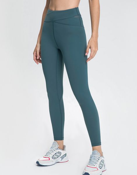 custom breathable nylon women fitness leggings