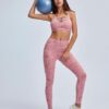 custom high waisted polyester women yoga leggings manufacturers