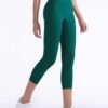 wholesale high waisted stretchy capri leggings