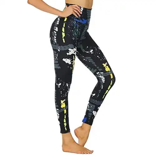 Custom Black Sublimated Tights For Women