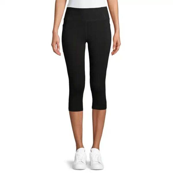 Custom Black Gym Capri Suppliers