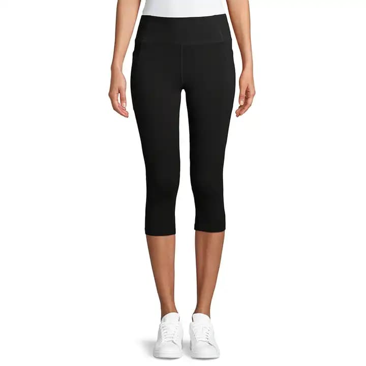 Custom Black Gym Capri Suppliers