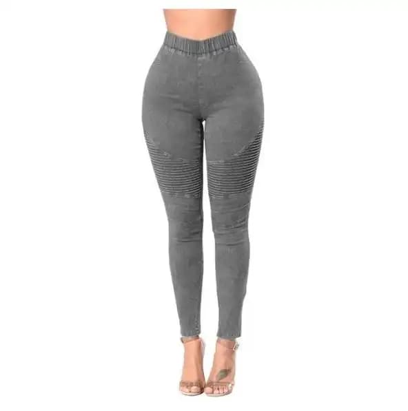 Grey Women Jeggings Bulk Custom Grey Women Jeggings
