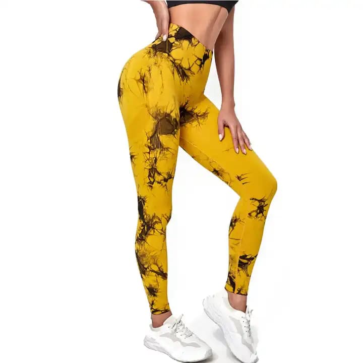 Custom Sublimated Compression Slim Fitting Leggings