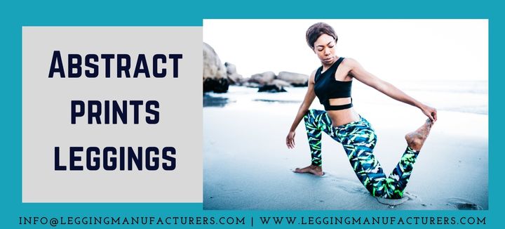 abstract prints leggings wholesale