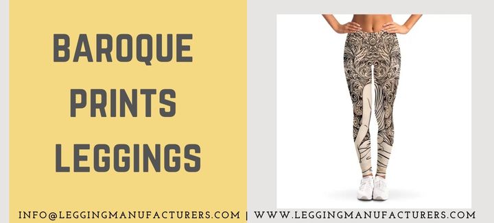 custom baroque prints leggings