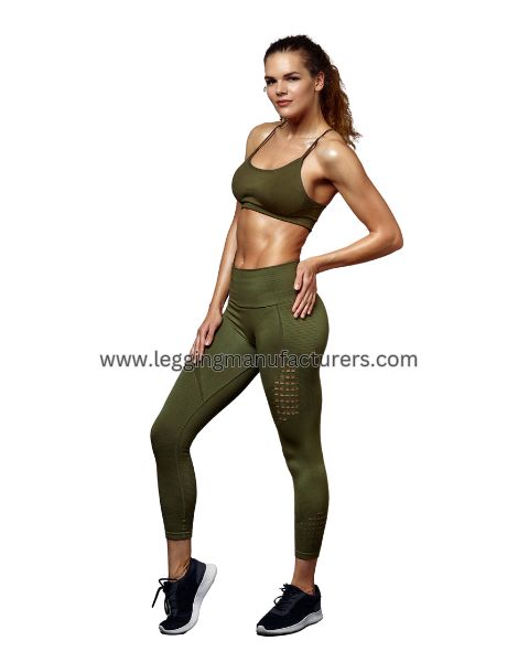 green seamless leggings wholesale