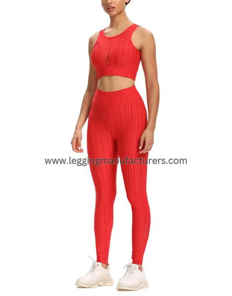 red gym leggings wholesale