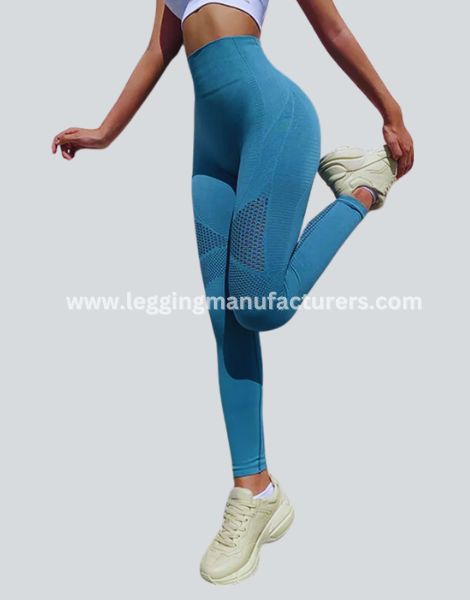 High Waist Mesh Seamless Athlectic Leggings Wholesale