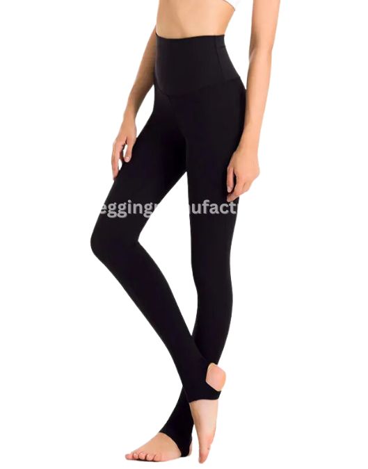 high waisted shaping active stirrup leggings manufacturer