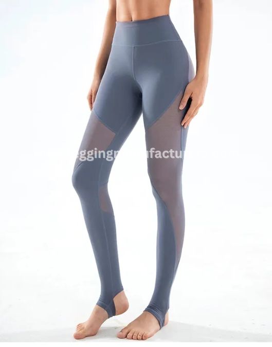 women crisscross stirrup gym tights manufacturer