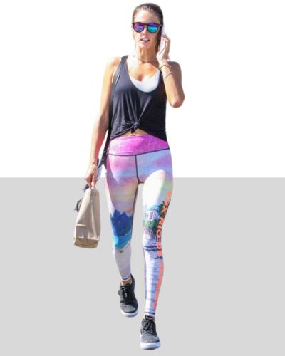 alessandra ambrosio leggings