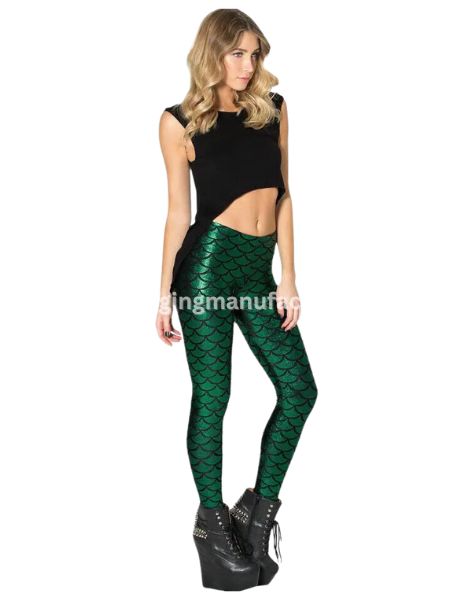 women mermaid party leggings wholesale