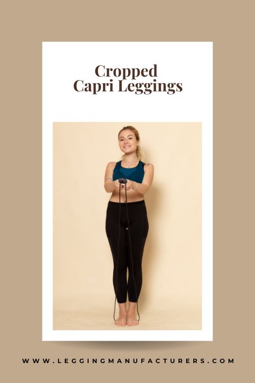 cropped capri leggings