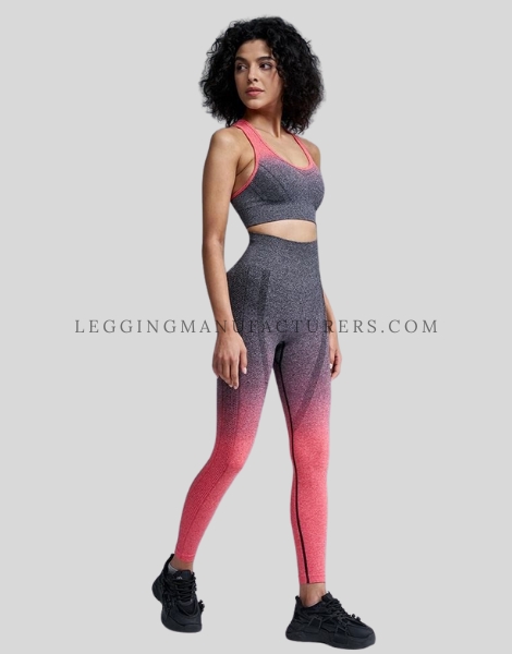 duel colour spandex leggings manufacturer