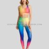rainbow dance leggings set supplier