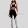 spandex leggings and matching square neck bra manufacturer