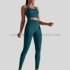 spandex leggings with criss cross bra supplier
