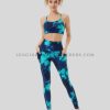 custom tie dye pocket leggings