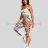 leopard print pocket leggings supplier