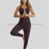 wholesale ruched waistband yoga pants
