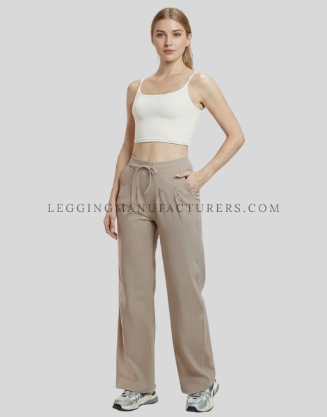 fleece yoga pants with pockets supplier