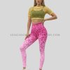 leopard print tummy control leggings manufacturer
