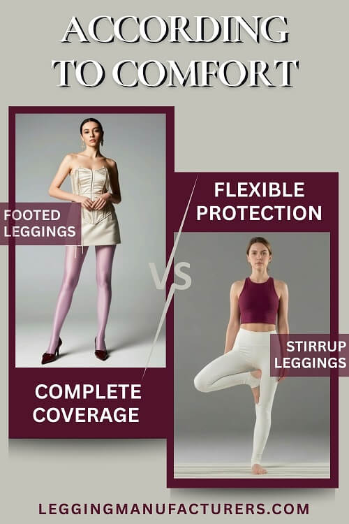 footed and stirrup leggings according to comfort footed and stirrup leggings according to comfort