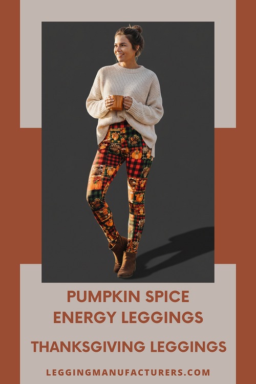 pun based holiday leggings collection
