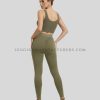 ankle length scrunch leggings supplier